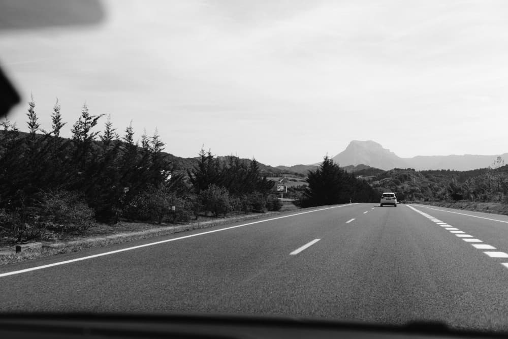 Scenic Mountain Drive by Aimee Giles — canvas wall art