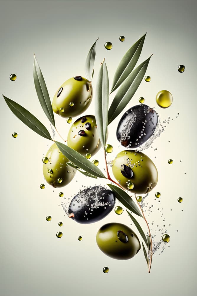 Olive Symphony by Treechild — canvas wall art