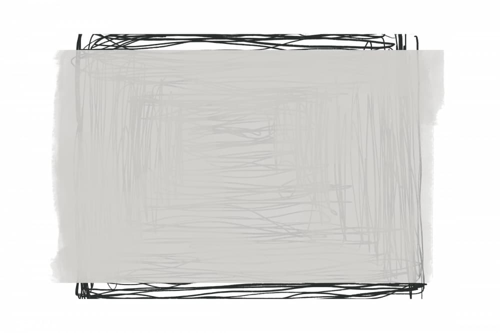Scribbled Serenity by uplusmestudio — canvas wall art