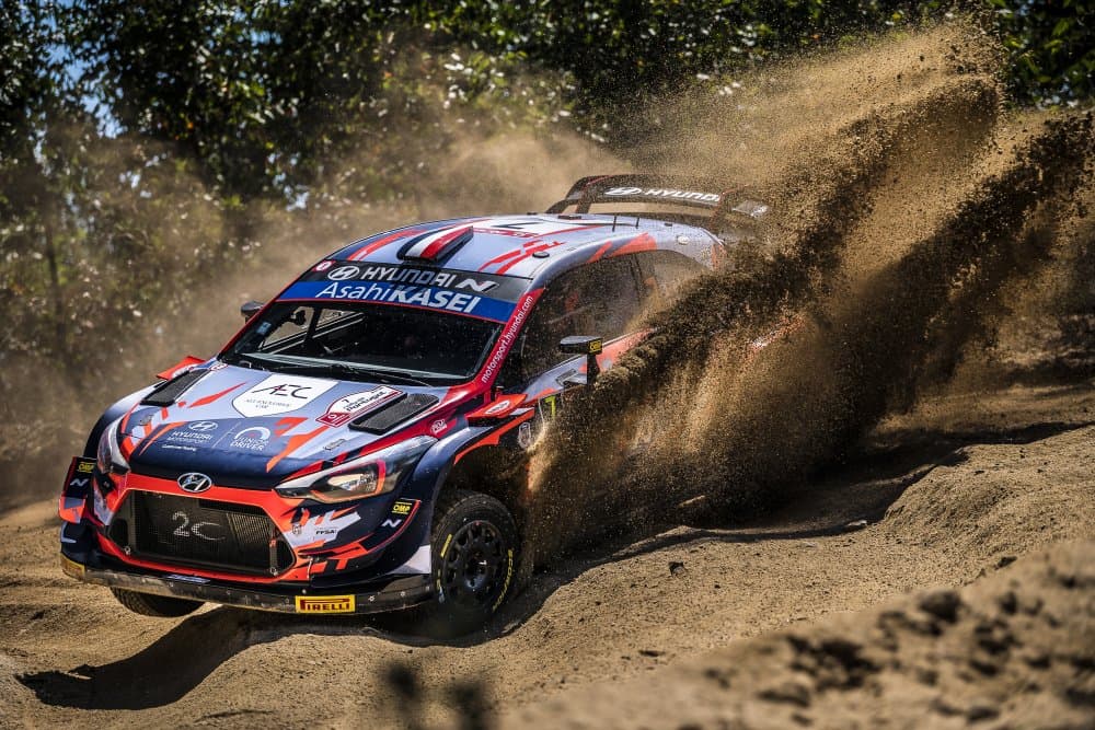 Dynamic Rally Car Action by Croitoriu Flavius — canvas wall art