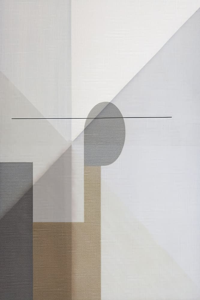 Modern Geometric Forms by cartissi — canvas wall art