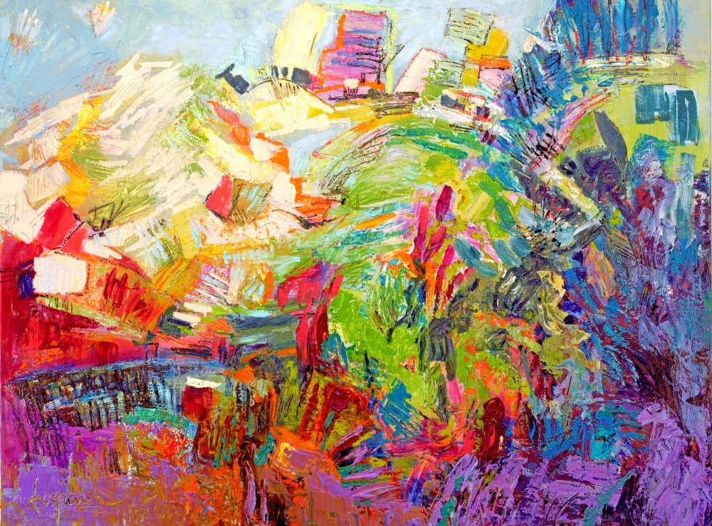 Botanic Radiance by Dorothy Fagan — canvas wall art