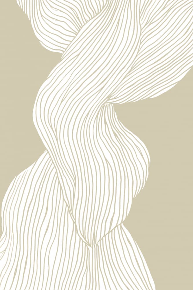 Contours of Grace by Treechild — canvas wall art