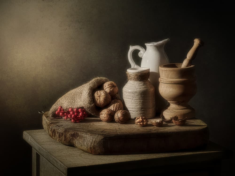 Rustic Harvest Still Life by Cristiano Giani — canvas wall art