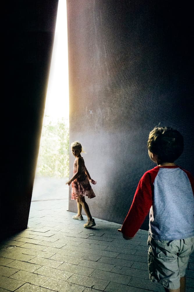 Exploring the Light by Leah Guo — canvas wall art