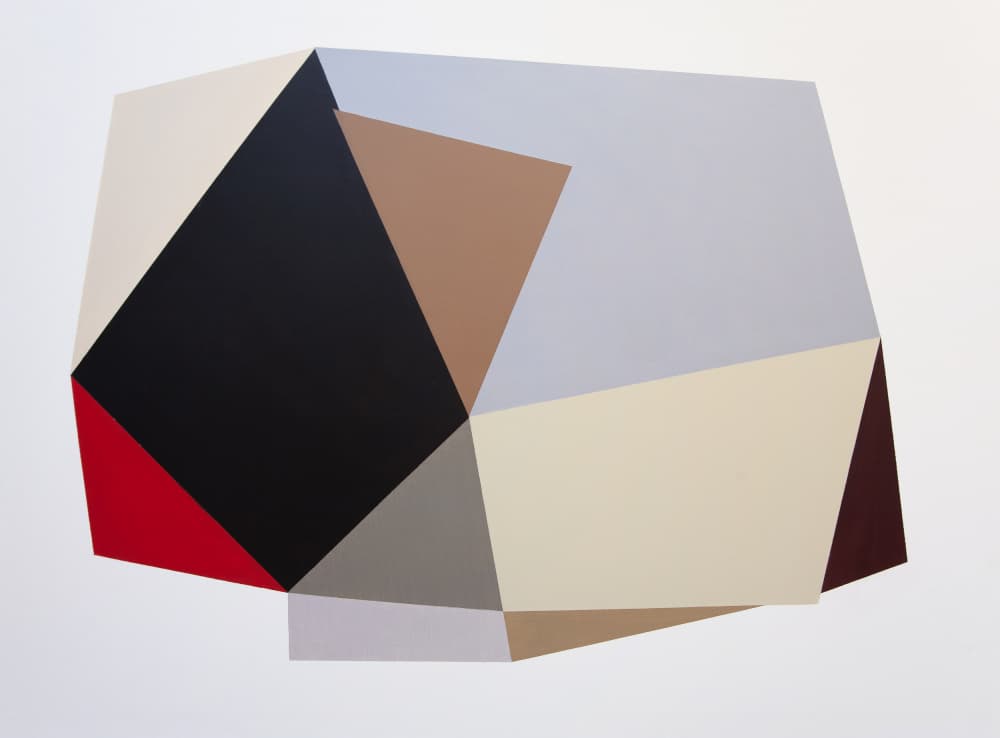 Modern Geometric Forms by Ildefonso Martín — canvas wall art