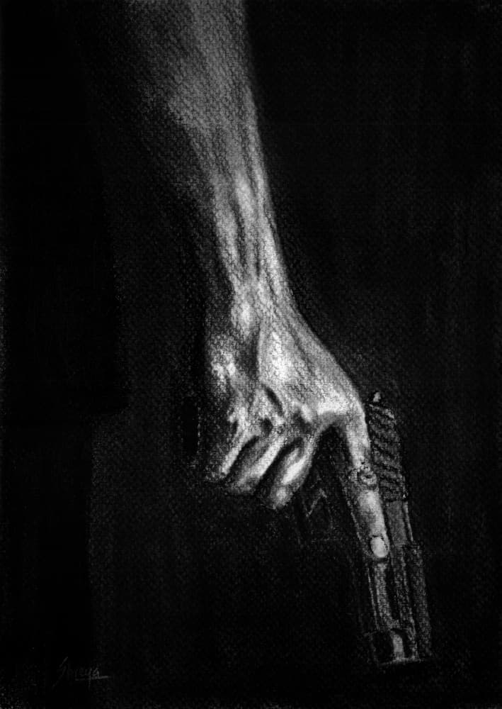 Menace by Shreya Prasad — canvas wall art