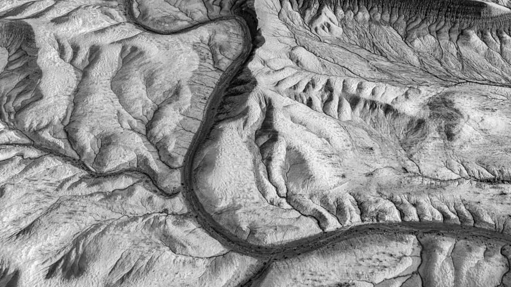 Winding Desert River by Annie Zhang — canvas wall art