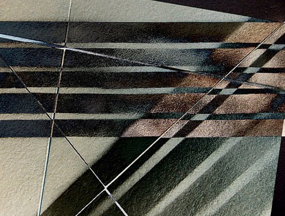 Geometric Shadows by Claudio Boczon — canvas wall art