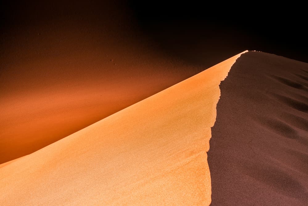 Golden Desert Ridge by Andreas Agazzi — canvas wall art