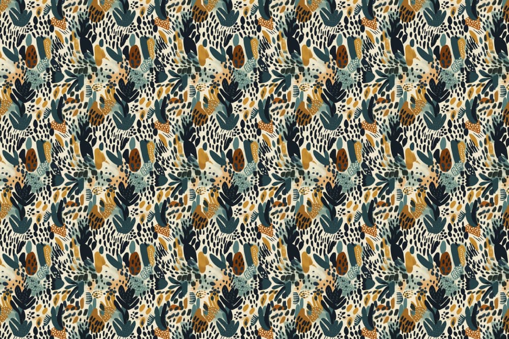 Nature's Mosaic by Treechild — canvas wall art