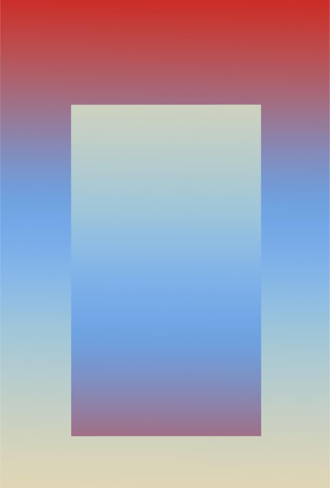 Gradient Gateway by THE MIUUS STUDIO — canvas wall art