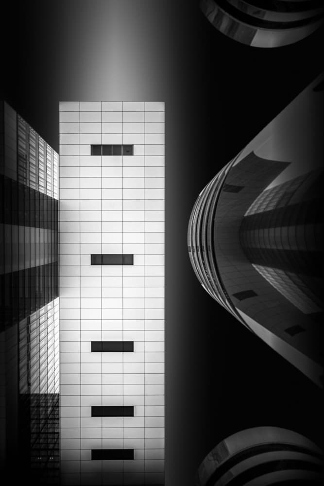 Abstract Urban Forms by Jörg  Vollrath — canvas wall art
