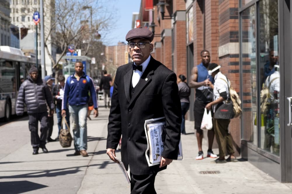 Dapper Man City Stroll by Pablo Abreu — canvas wall art
