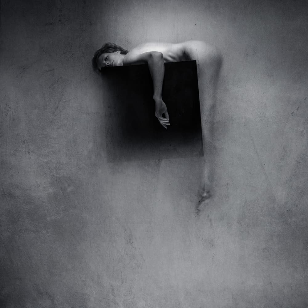 Surreal Sleeping Woman by Yaroslav Vasiliev-Apostol — canvas wall art