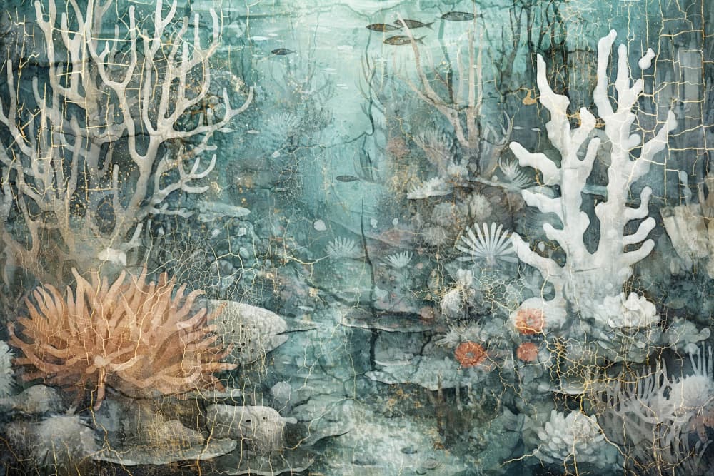 Tranquil Ocean Life by Rafal Kulik — canvas wall art