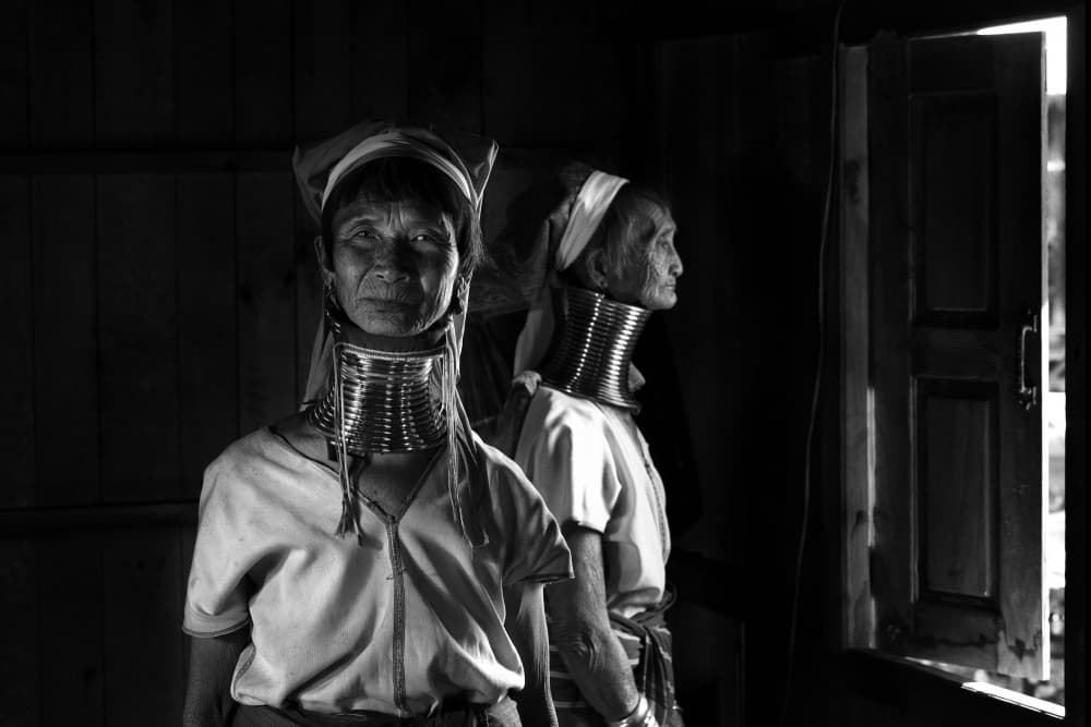 Kayan Women Window Light by Sergio Pandolfini — canvas wall art