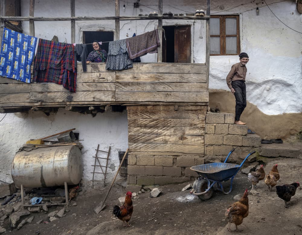 Rural Life Smiles by Abbas Arabzadeh — canvas wall art