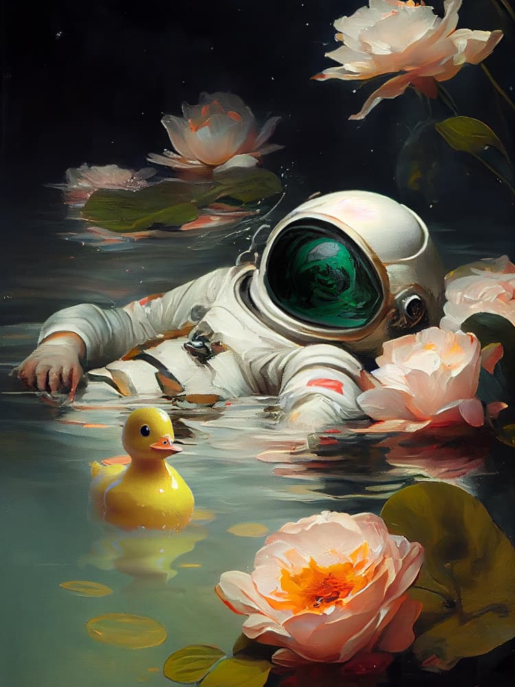 My Space Siesta by Dikhotomy — canvas wall art