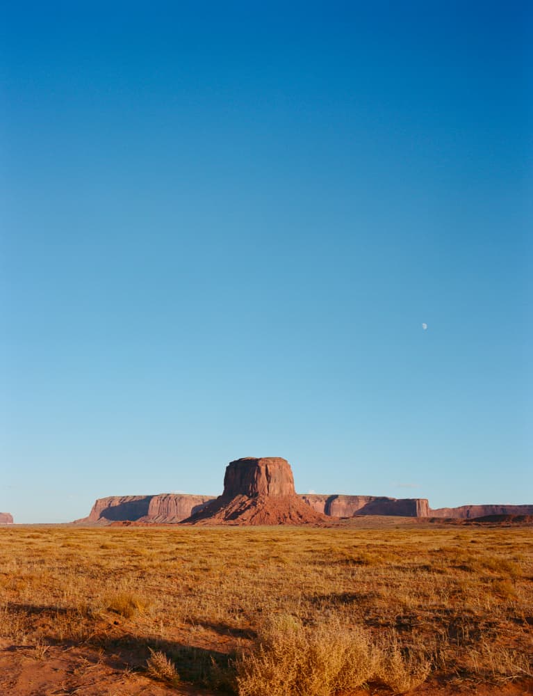 Red Rock Desert Moon by Bethany Young — canvas wall art