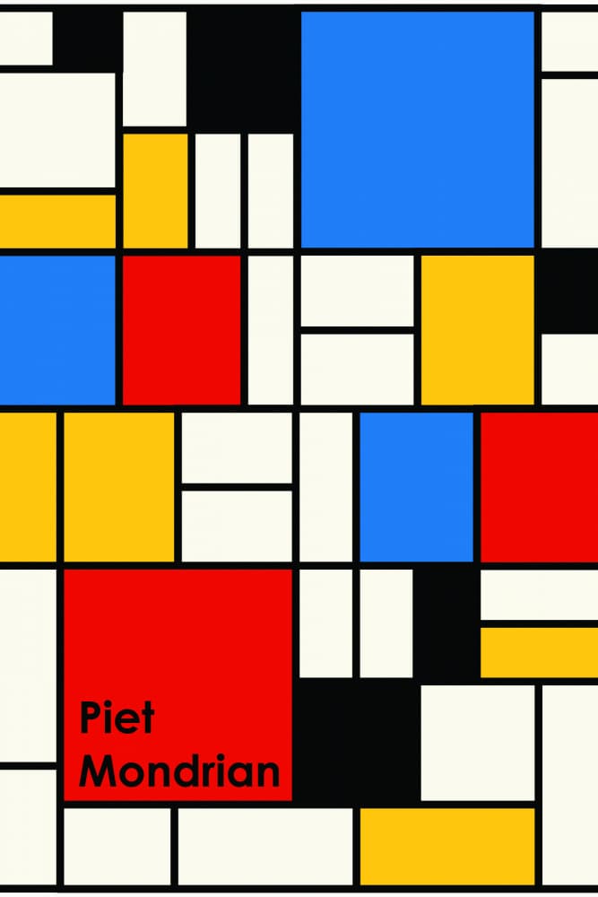 Geometric Color Block Grid by jay stanley — canvas wall art