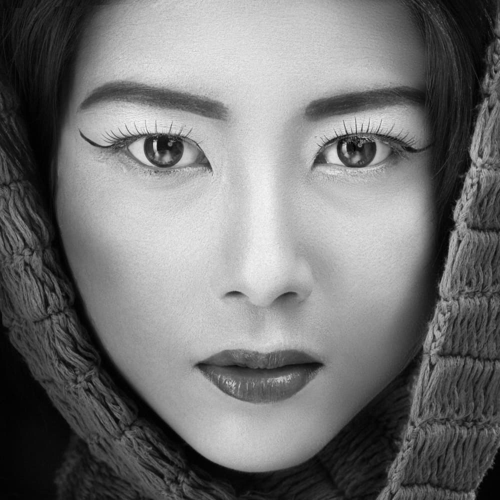 Striking Asian Beauty by Arief Siswandhono — canvas wall art