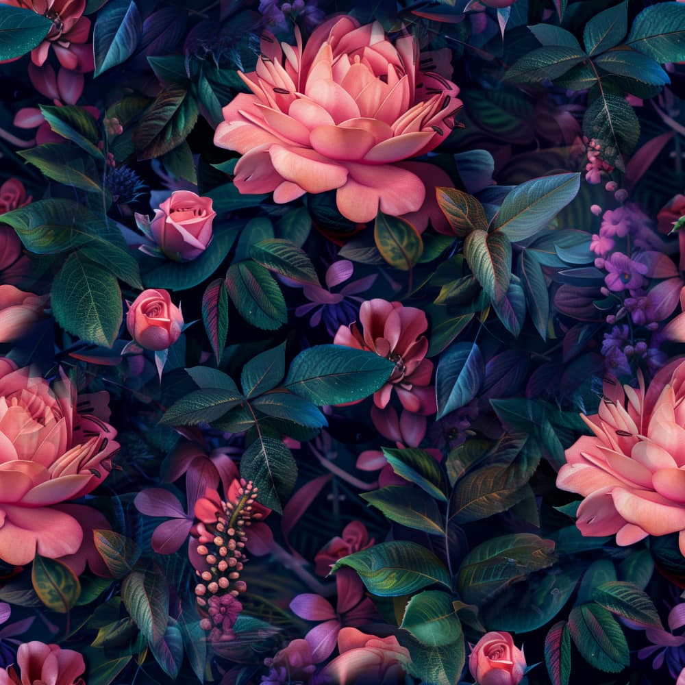 Watercolor Botany Floral Art 16 by Justyna Jaszke — canvas wall art