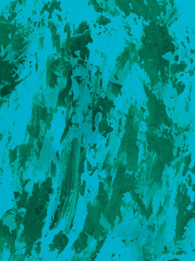 Dynamic Teal Green Abstract by engin akyurt — canvas wall art