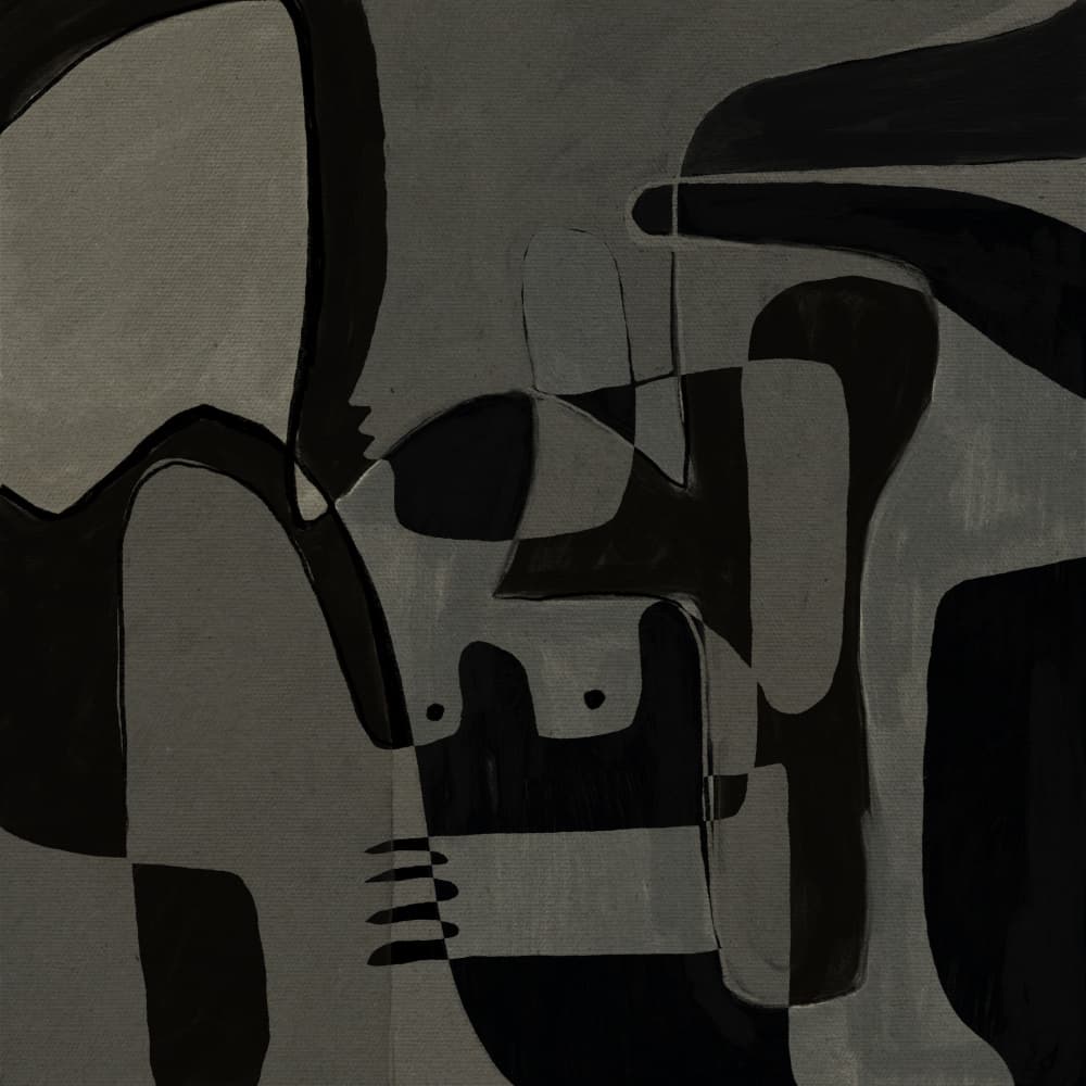 Unfolding 1 by Shatha Al Dafai — canvas wall art
