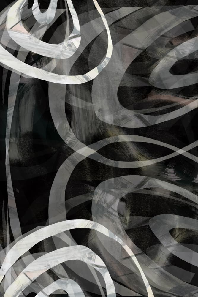 Elegant Abstract Flow by cartissi — canvas wall art