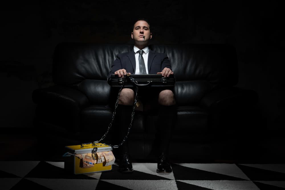 Conceptual Business Struggle by Domenico Petrocca — canvas wall art