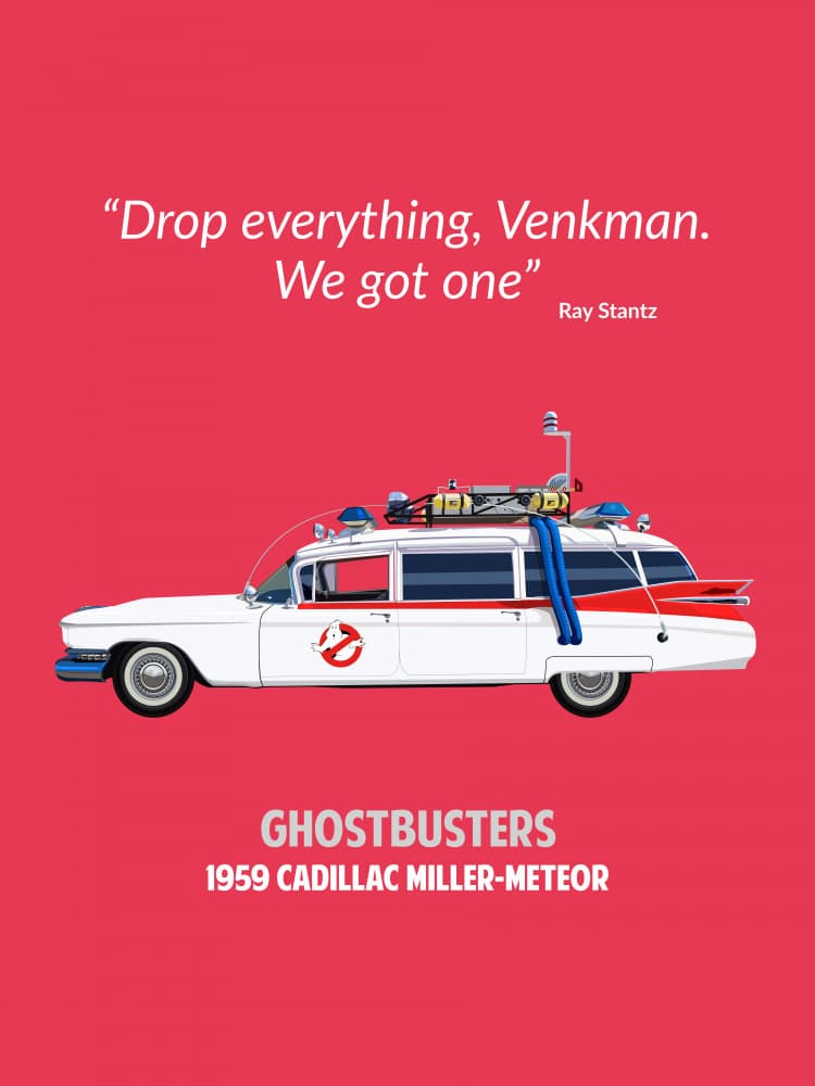 Ghostbusters by WallChart Art Studio — canvas wall art