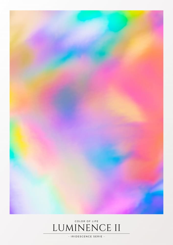 Luminous Rainbow Gradient by RS LAB STUDIO — canvas wall art