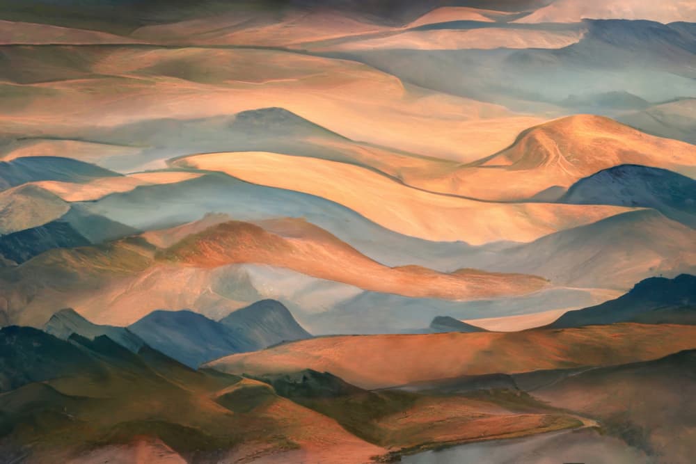 Golden Hour Dunes by Robin Wechsler — canvas wall art
