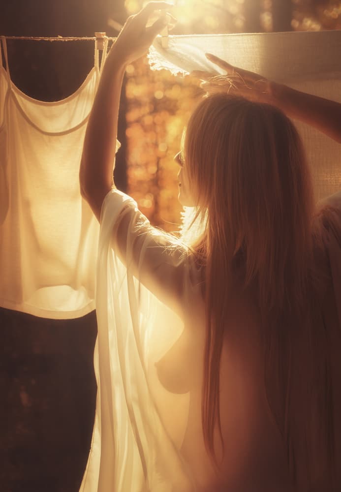 Ethereal Golden Light by Paolo Lazzarotti — canvas wall art