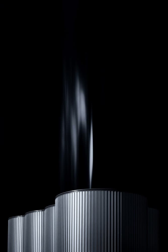 Industrial Smoke Rising by Jeroen van de Wiel — canvas wall art