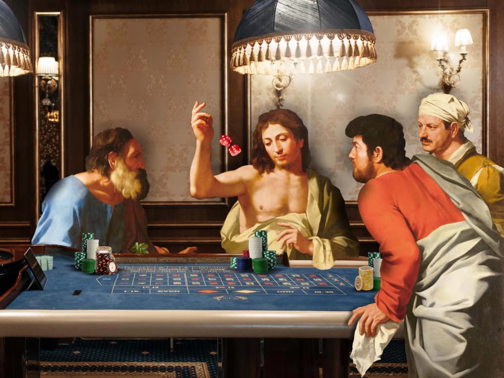 Casino Gang by Dikhotomy — canvas wall art