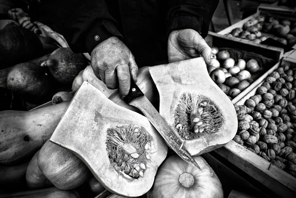 Hands Preparing Harvest by Manu Allicot — canvas wall art