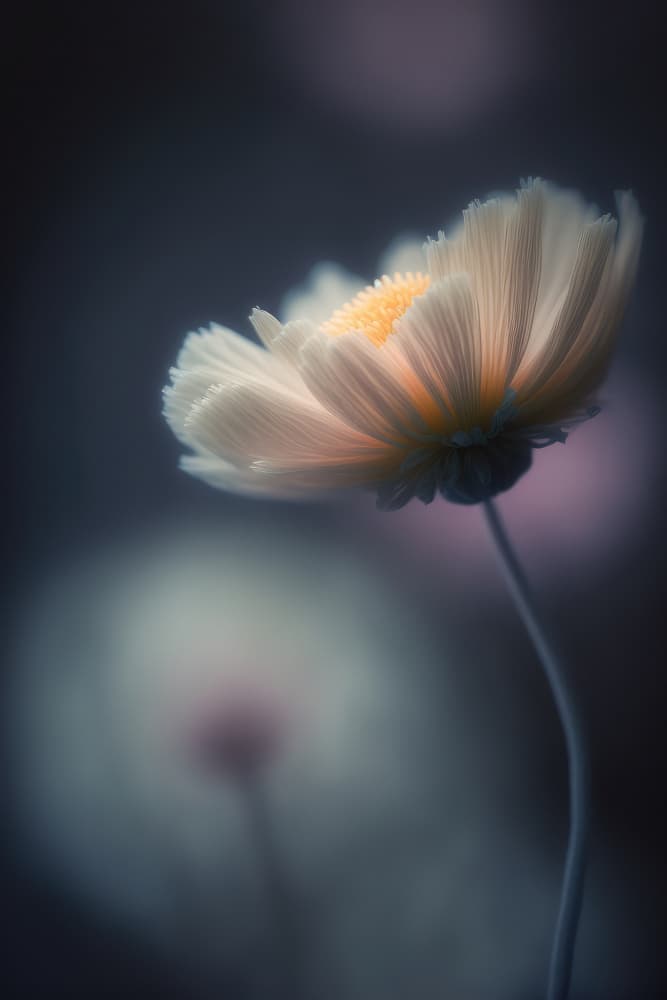 Ethereal Blossom by Treechild — canvas wall art