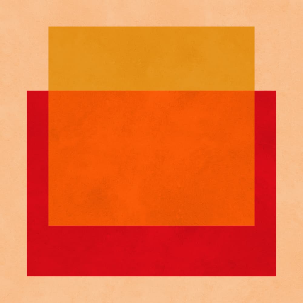 Abstract Color Layers by Vitor Costa — canvas wall art