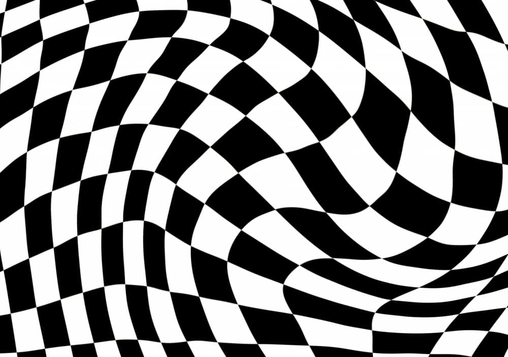 Dynamic Optical Illusion by Sharyn Bursic — canvas wall art