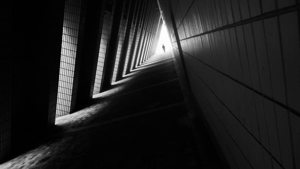 Tunnel Of Light by Mozart Chan — canvas wall art