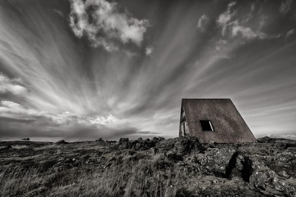 Desolate Remote House by Þorsteinn H. Ingibergsson — canvas wall art