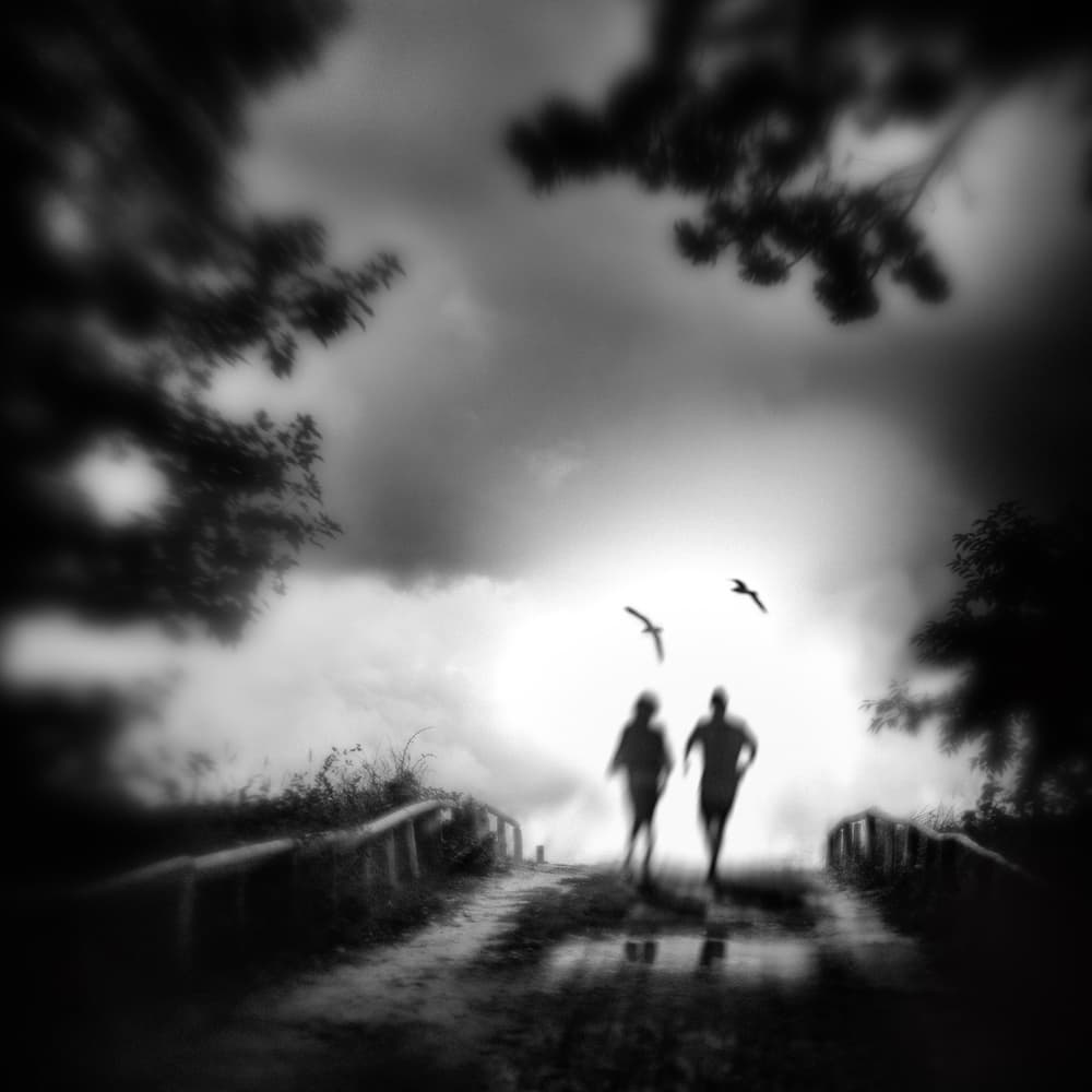 Path to the Light by Ina Tänzer — canvas wall art