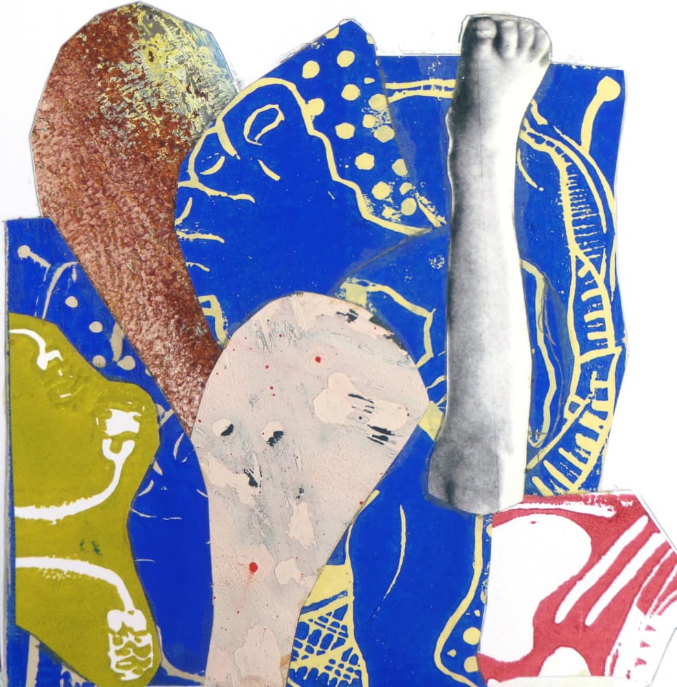 Abstract Body Fragments by Pascal Marlin — canvas wall art