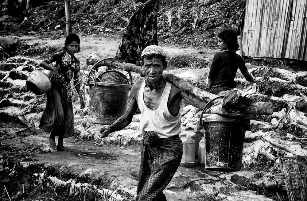 Rural Water Carriers by Joxe Inazio Kuesta Garmendia — canvas wall art