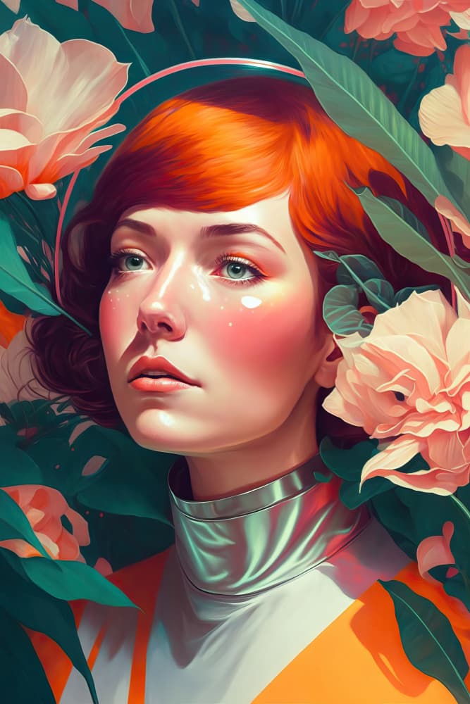 Blossom Starlight by Treechild — canvas wall art