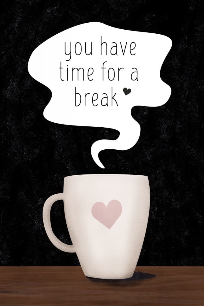 Time For A Break by EMELIEmaria — canvas wall art
