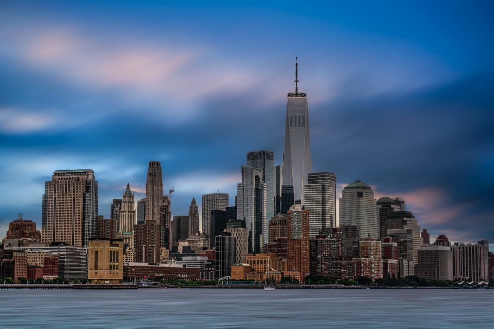 New York City Twilight by Hasan Dimdik — canvas wall art