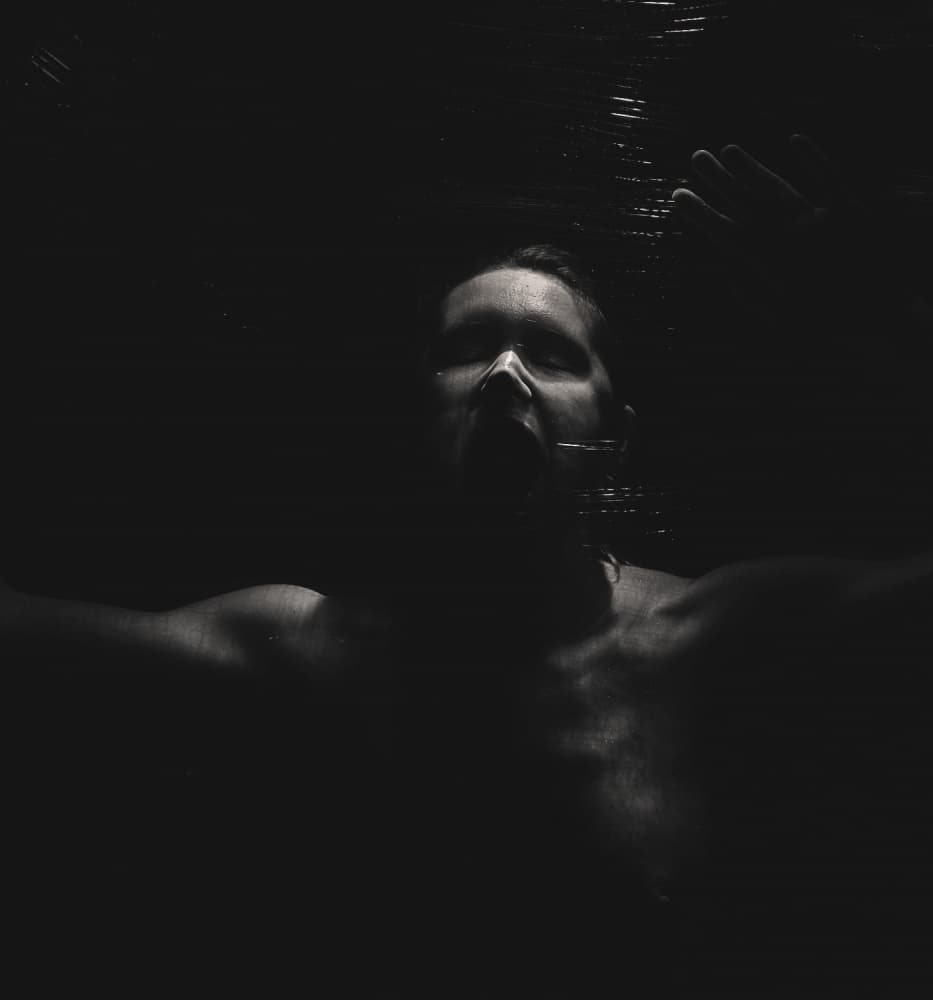 Submerged Emotional Portrait by Roland Helerand — canvas wall art